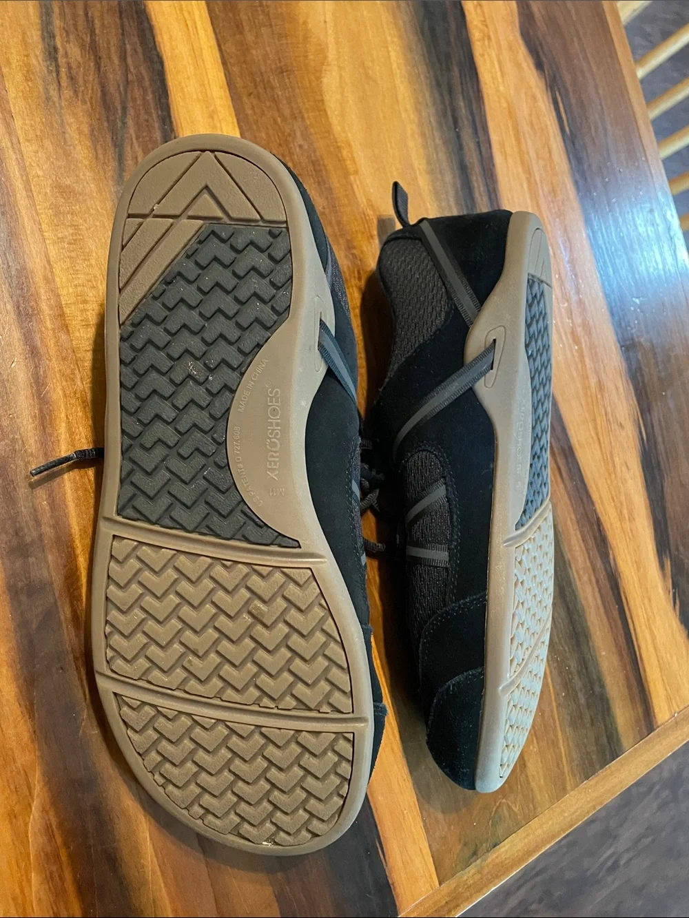 Men’s Xero Prio Suede Black Gum 11
